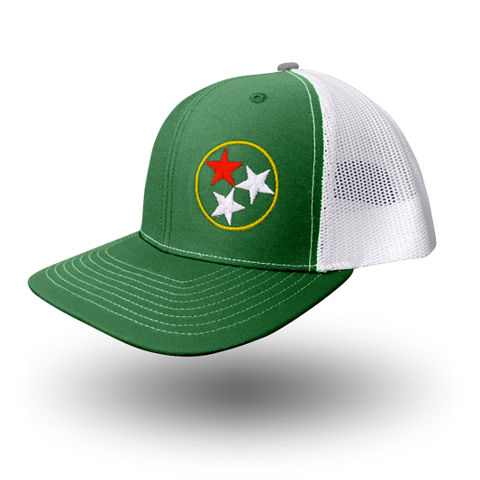 THE AUGUSTA TRISTAR TRUCKER HAT