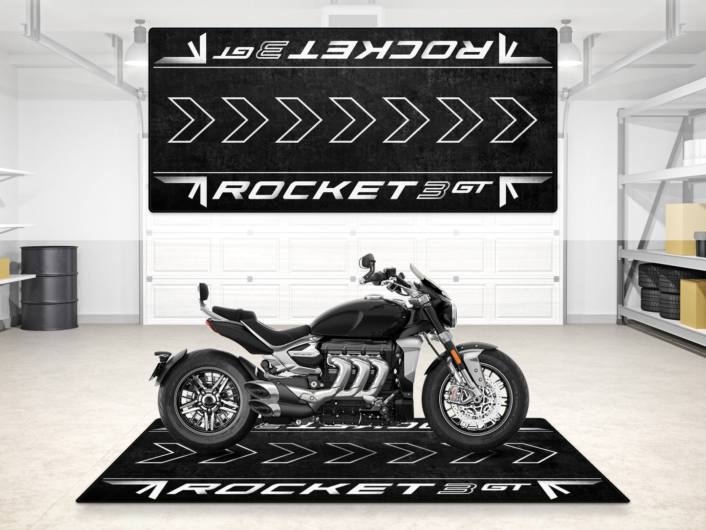 MPM Motorcycle Mat for Rocket 3 GT - MM7200