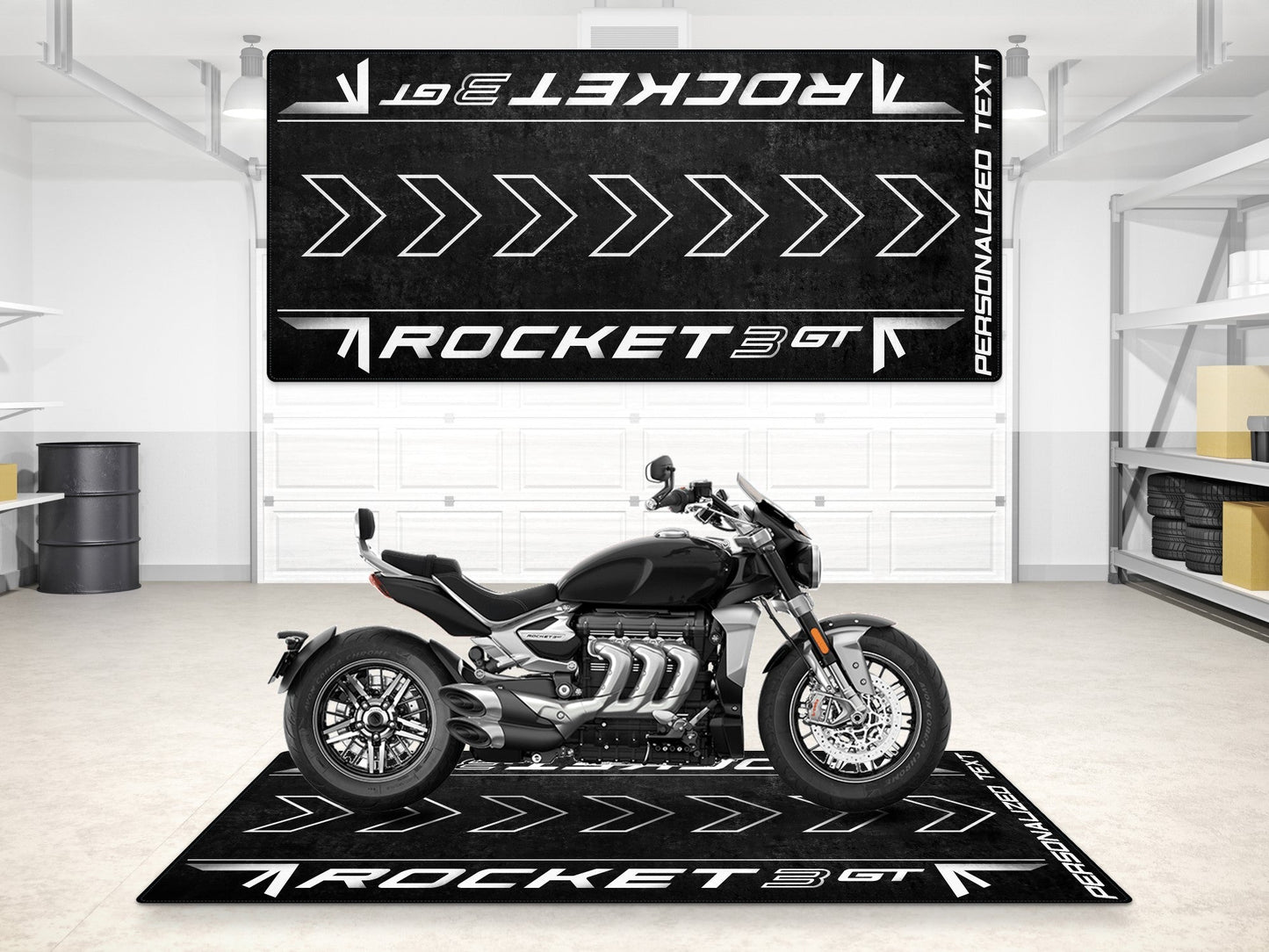 MPM Motorcycle Mat for Rocket 3 GT - MM7200