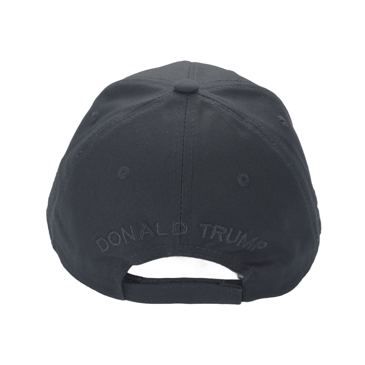 Trump Blackout Cap – Subtle Stealth MAGA Hat, All-Black Dad Hat with Discreet 45/47 Embroidery
