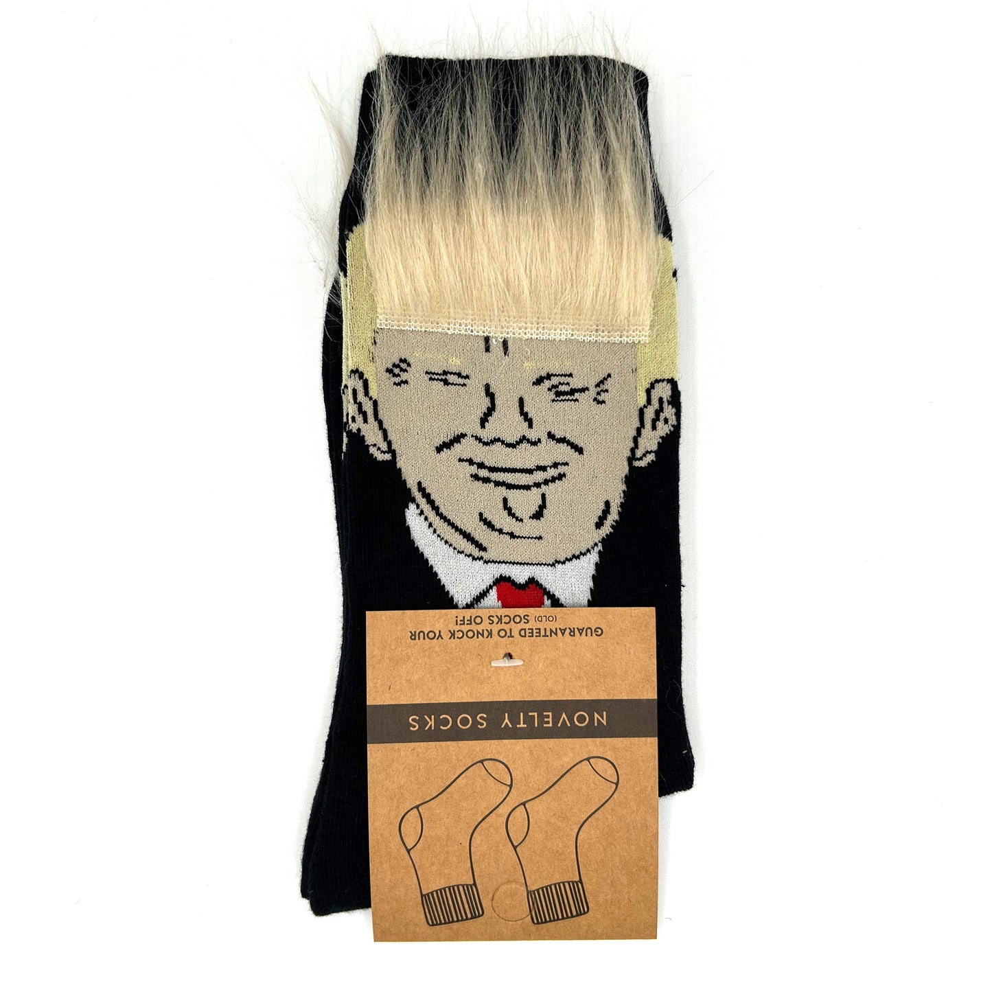 Trump Hair Novelty Socks