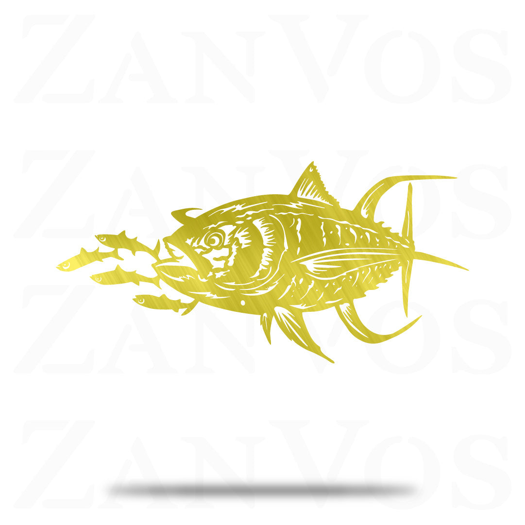 Tuna Chasing Bait