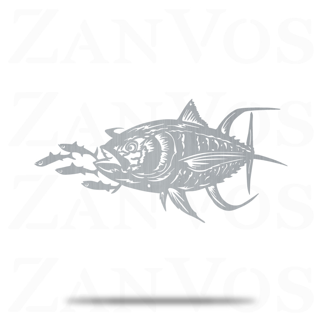 Tuna Chasing Bait