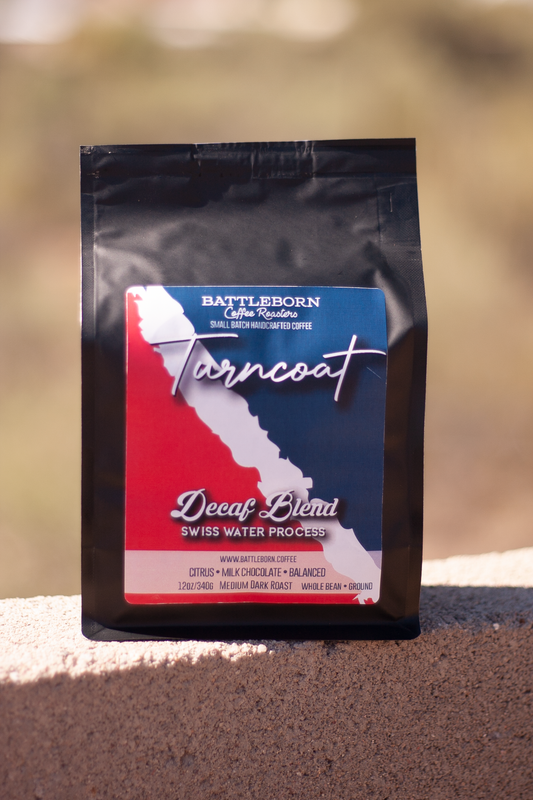 Turncoat - Mexico - Mountain Water Process Decaf - 99.9% Caffeine Free