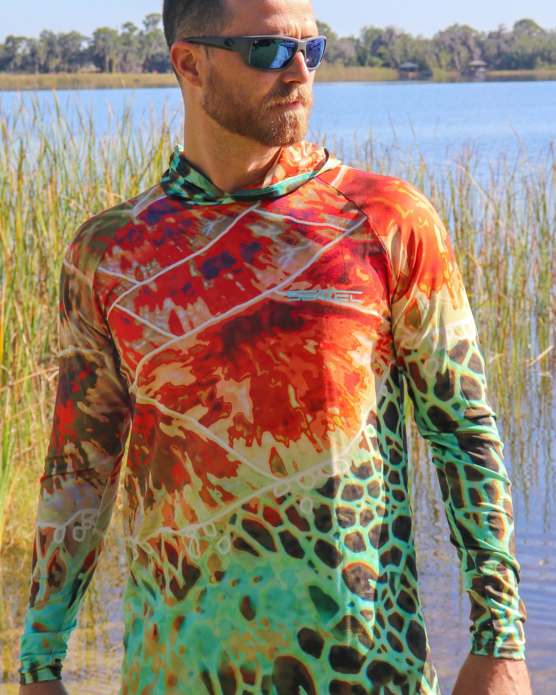 Sea Turtle Sport Tec Hooded Long Sleeve – Men's