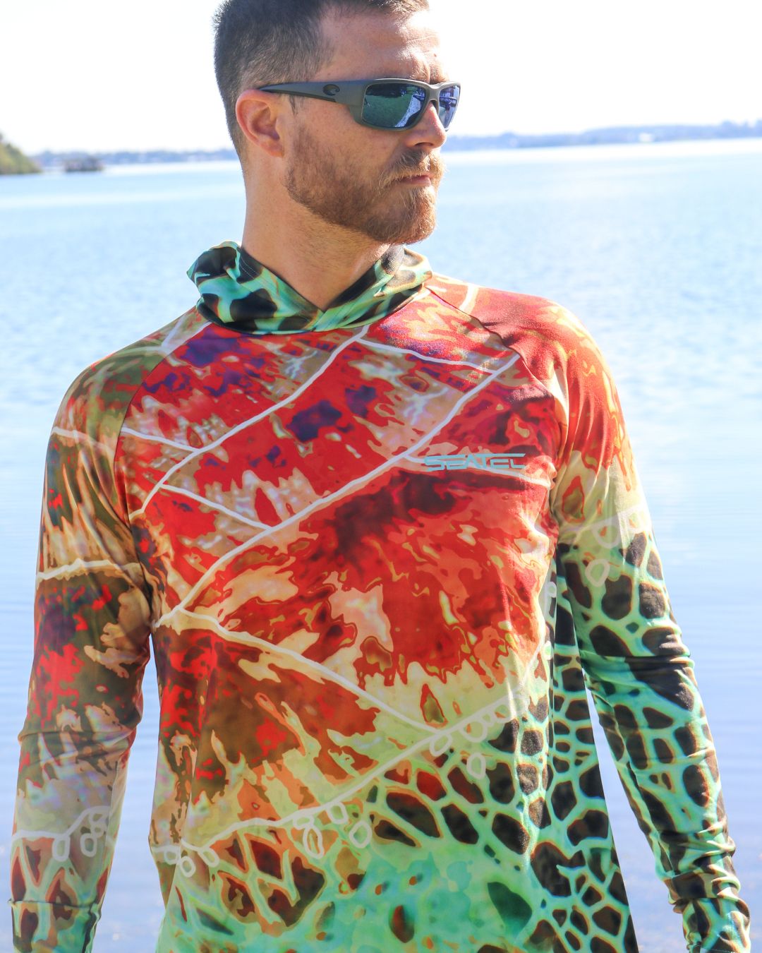 Sea Turtle Sport Tec Hooded Long Sleeve – Men's