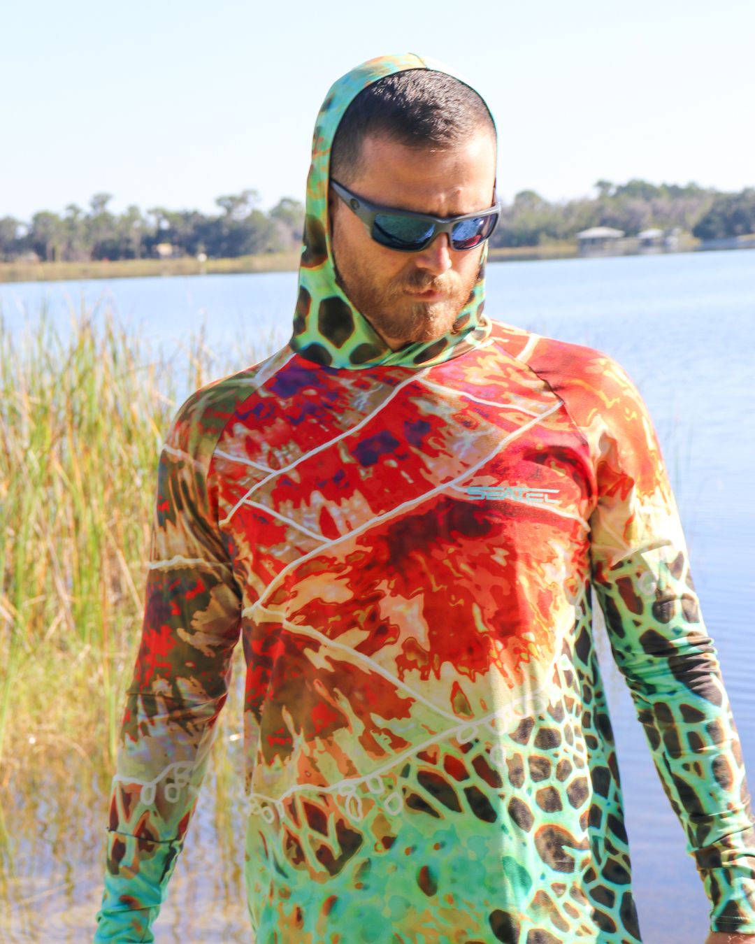 Sea Turtle Sport Tec Hooded Long Sleeve – Men's