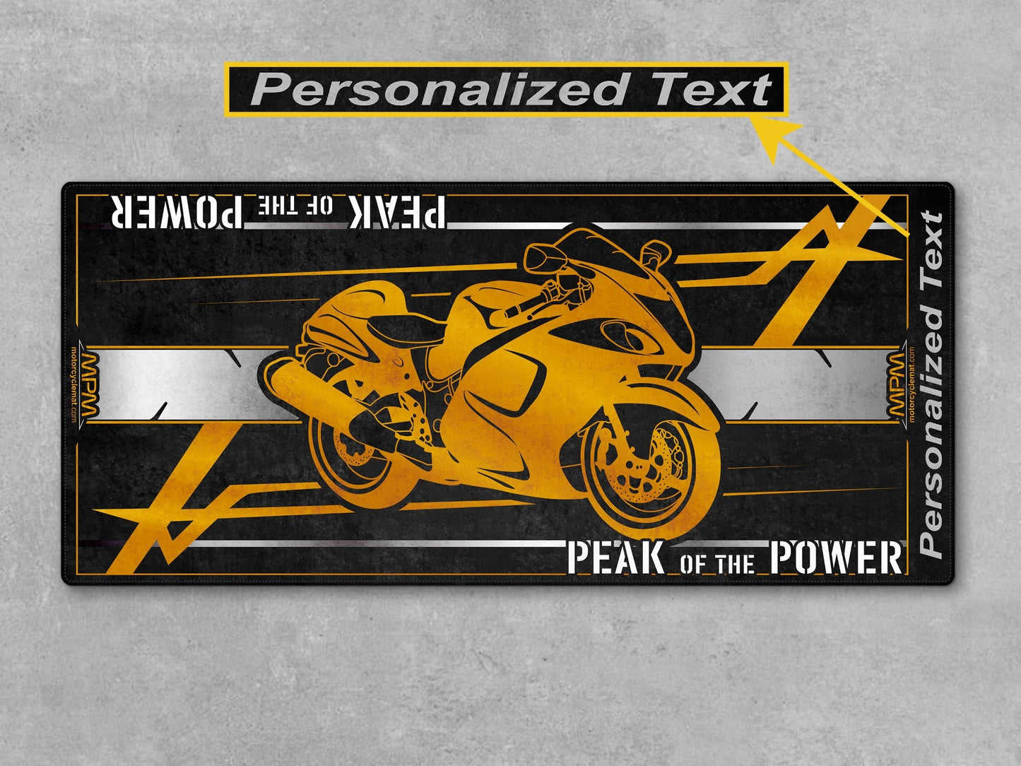 MPM Motorcycle Mat for Suzuki Hayabusa - U101