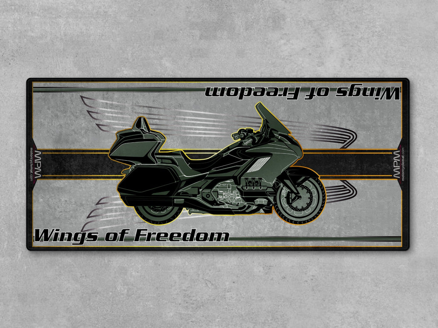 MPM Motorcycle Mat for Honda Goldwing - U901