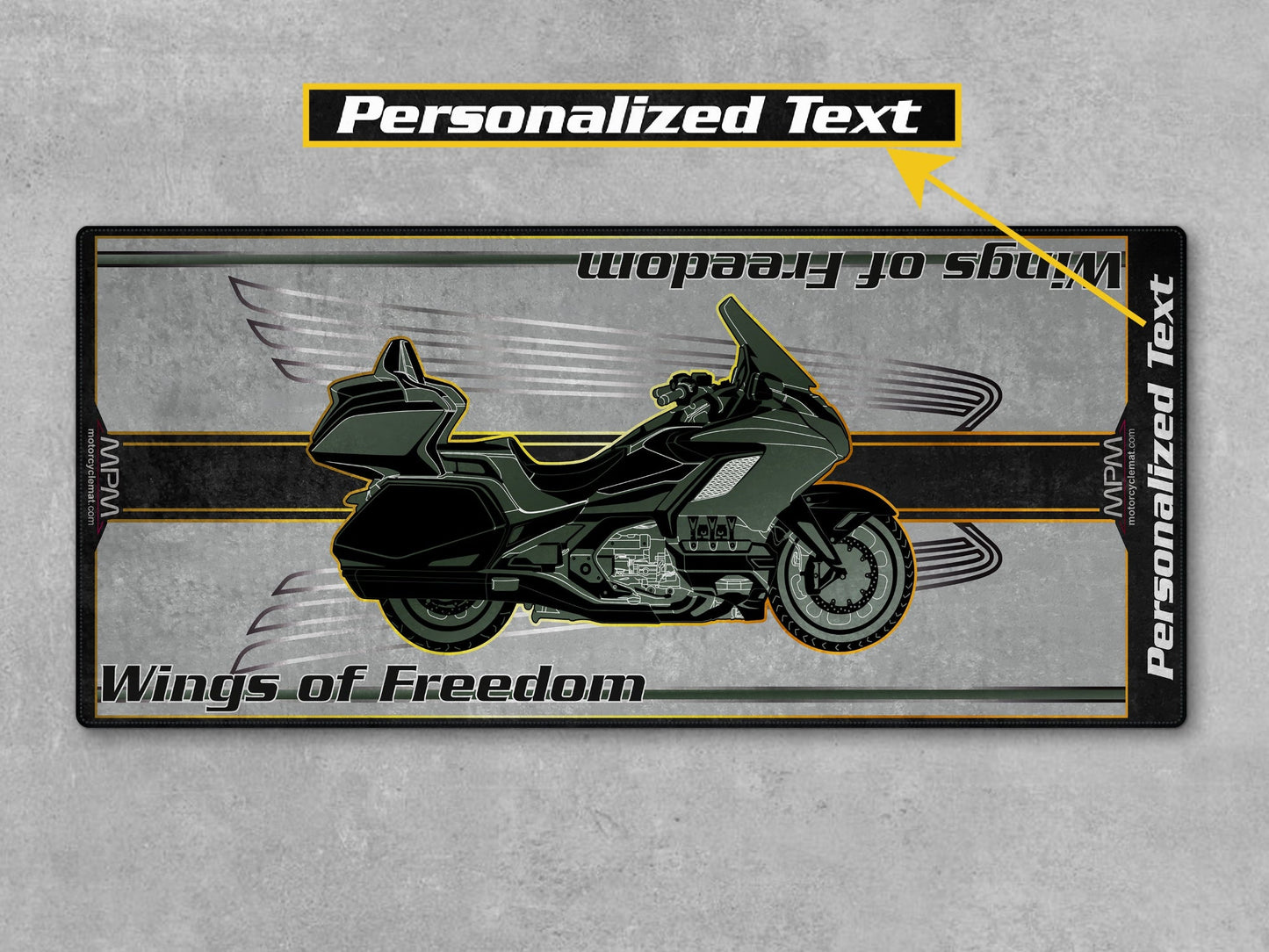 MPM Motorcycle Mat for Honda Goldwing - U901