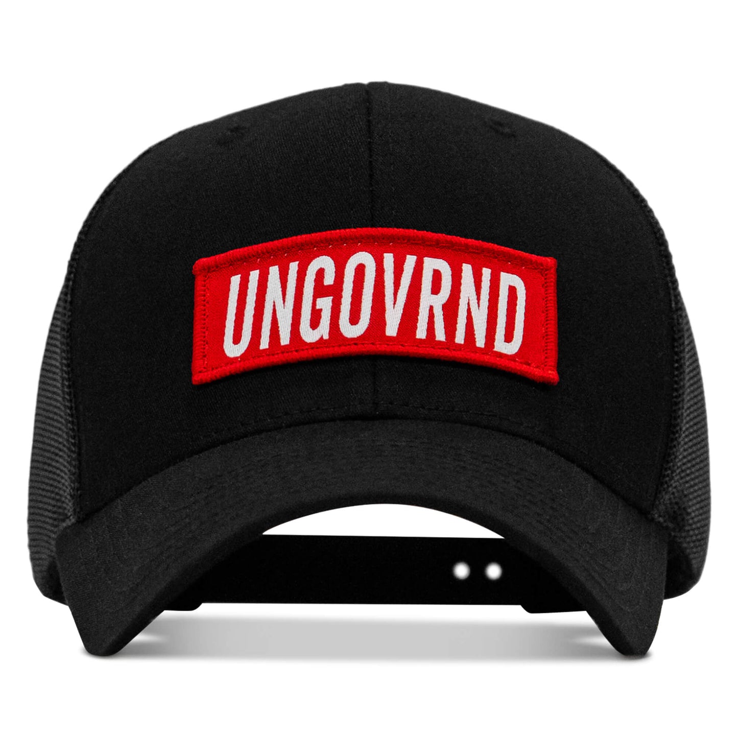 Ungovrnd Red Patch Snapback Hat