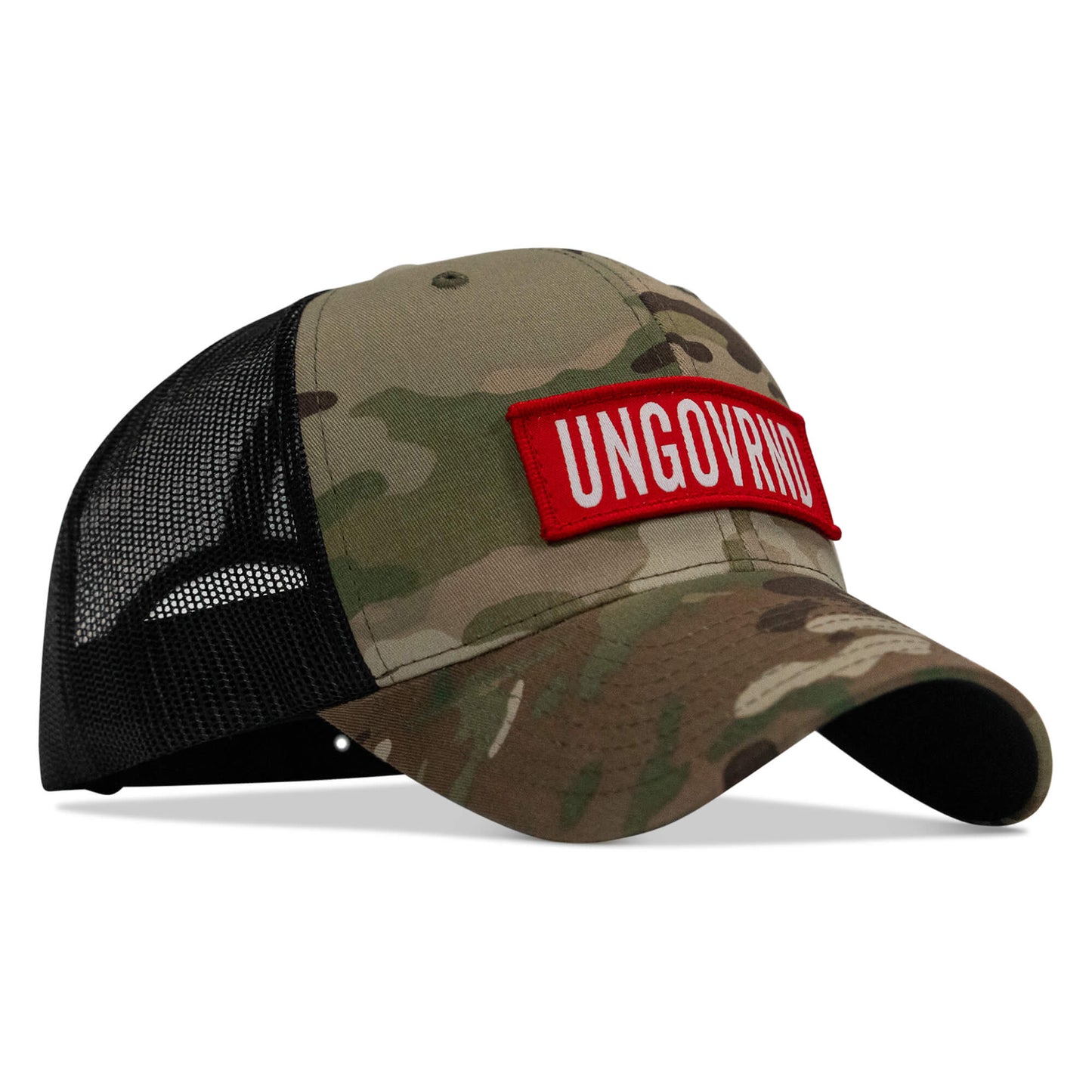 Ungovrnd Red Patch Snapback Hat