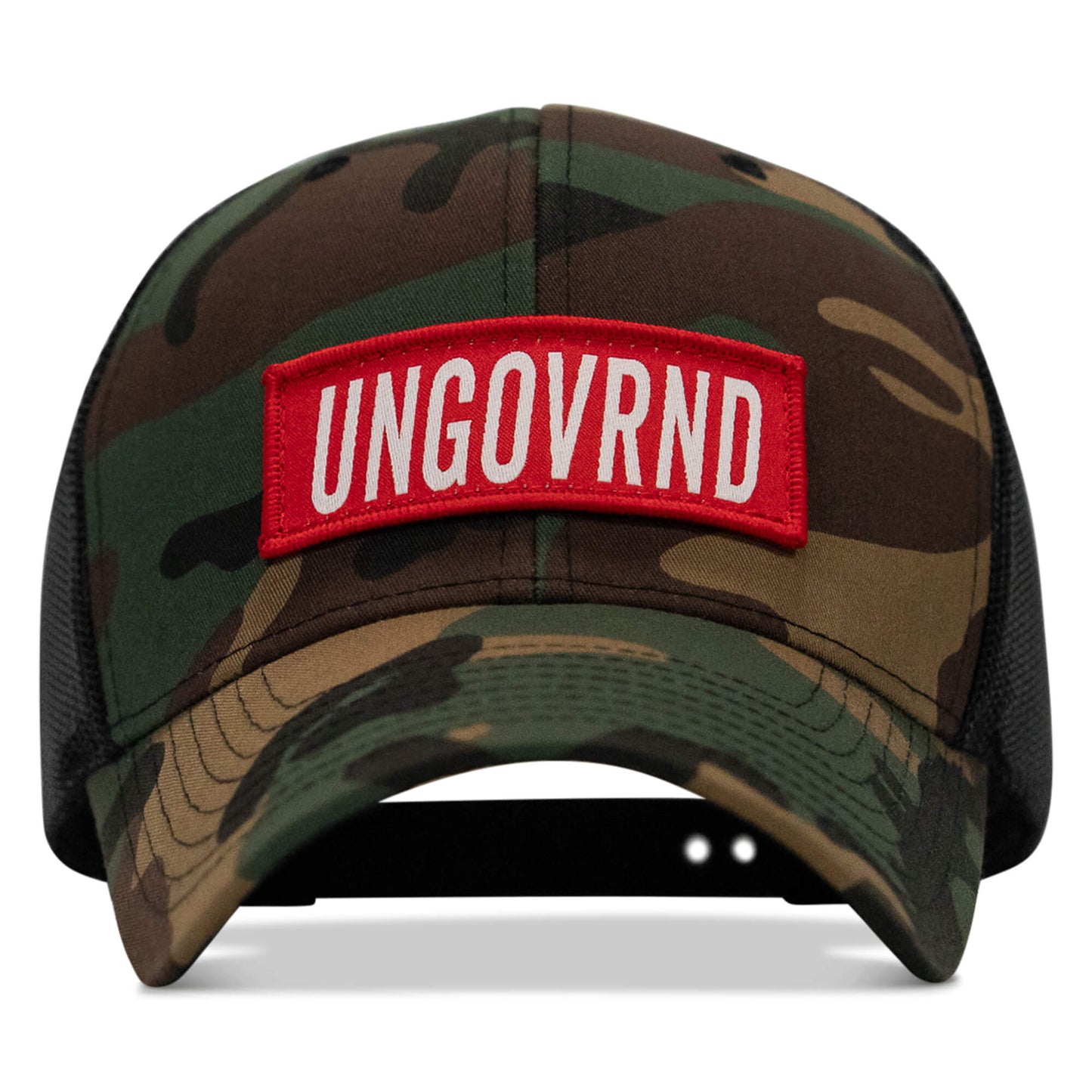 Ungovrnd Red Patch Snapback Hat