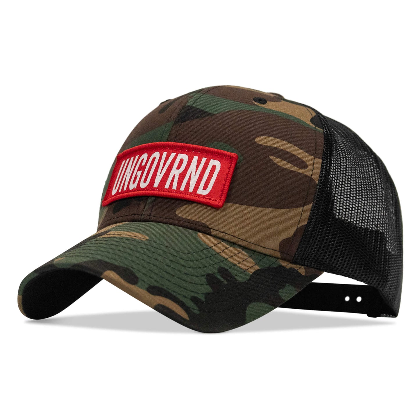 Ungovrnd Red Patch Snapback Hat