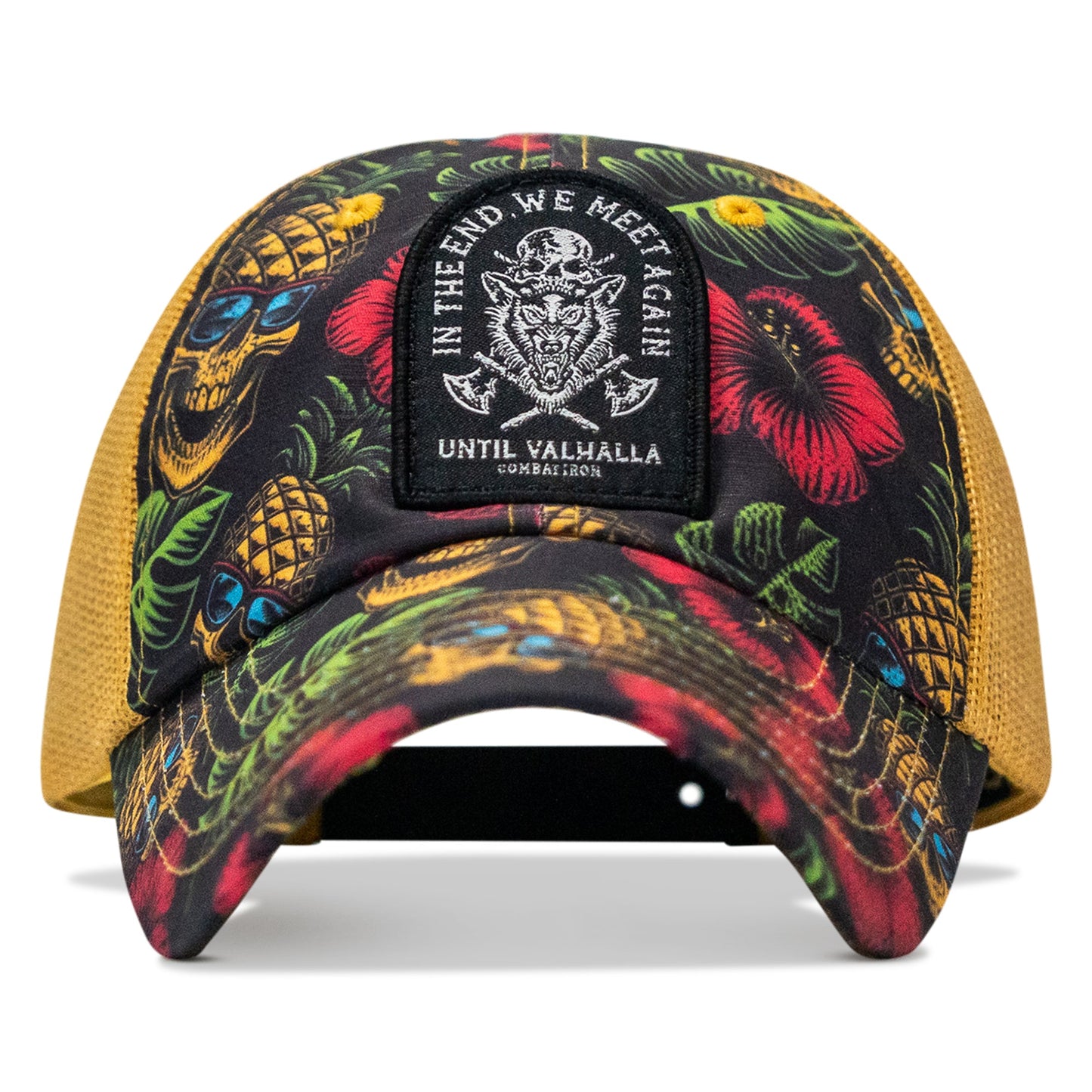 In The End, We Meet Again - Until Valhalla Patch Tactical Ripstop Mesh Snapback Hat