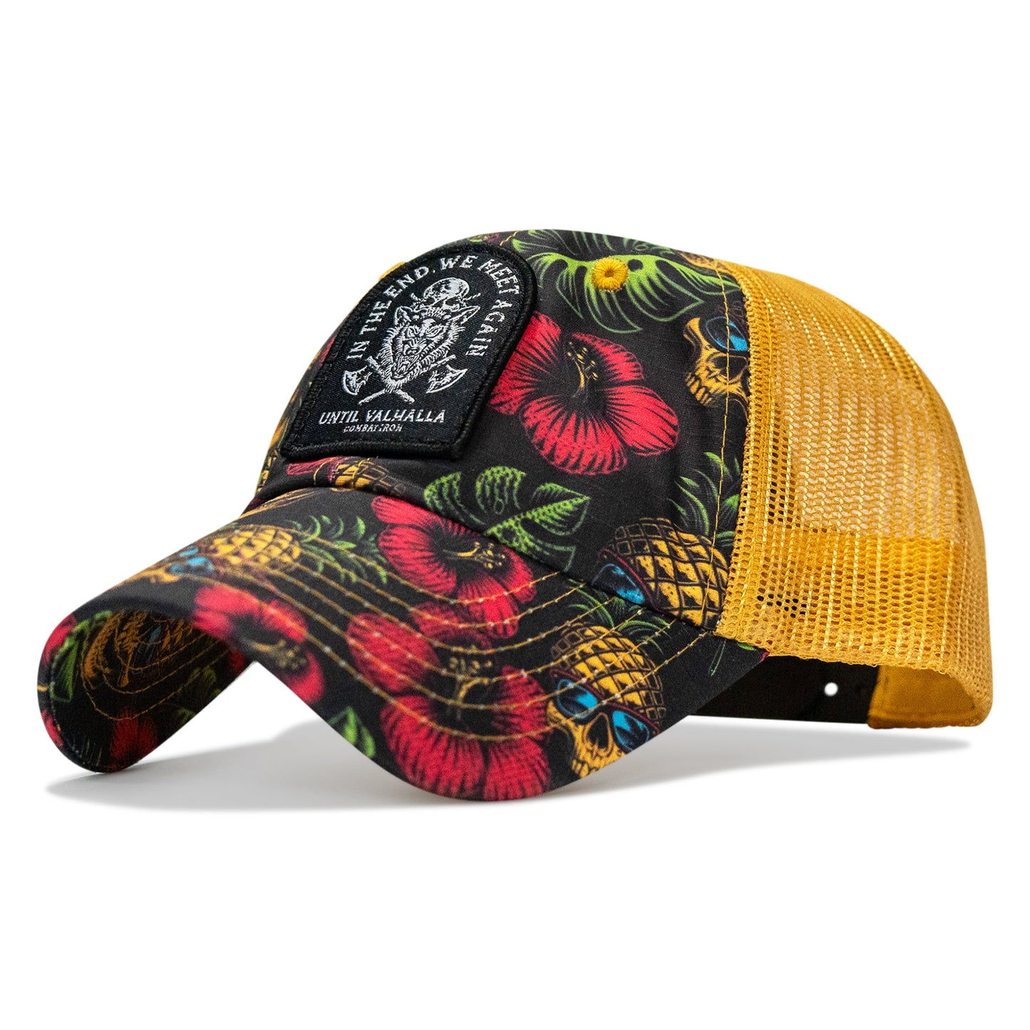 In The End, We Meet Again - Until Valhalla Patch Tactical Ripstop Mesh Snapback Hat