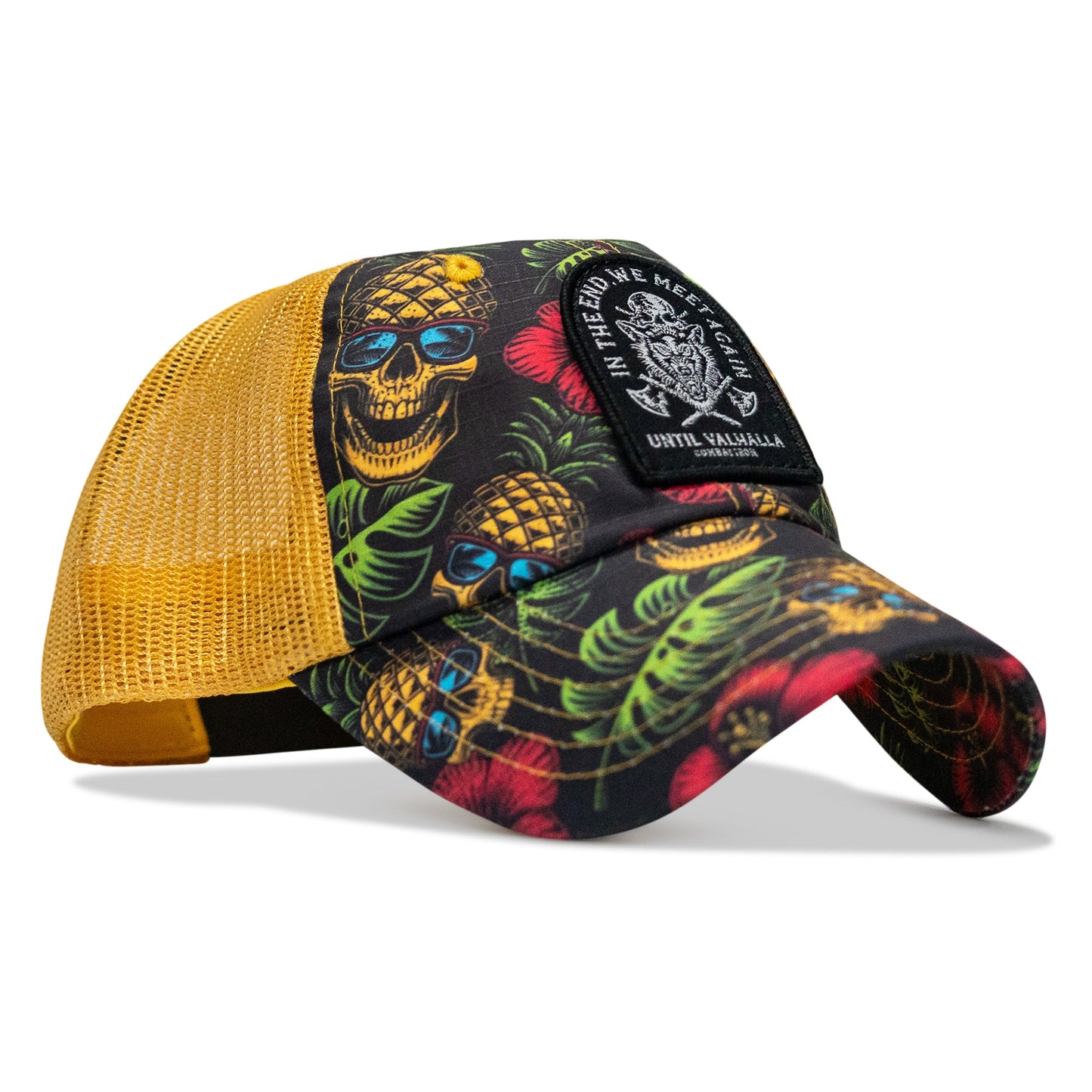 In The End, We Meet Again - Until Valhalla Patch Tactical Ripstop Mesh Snapback Hat
