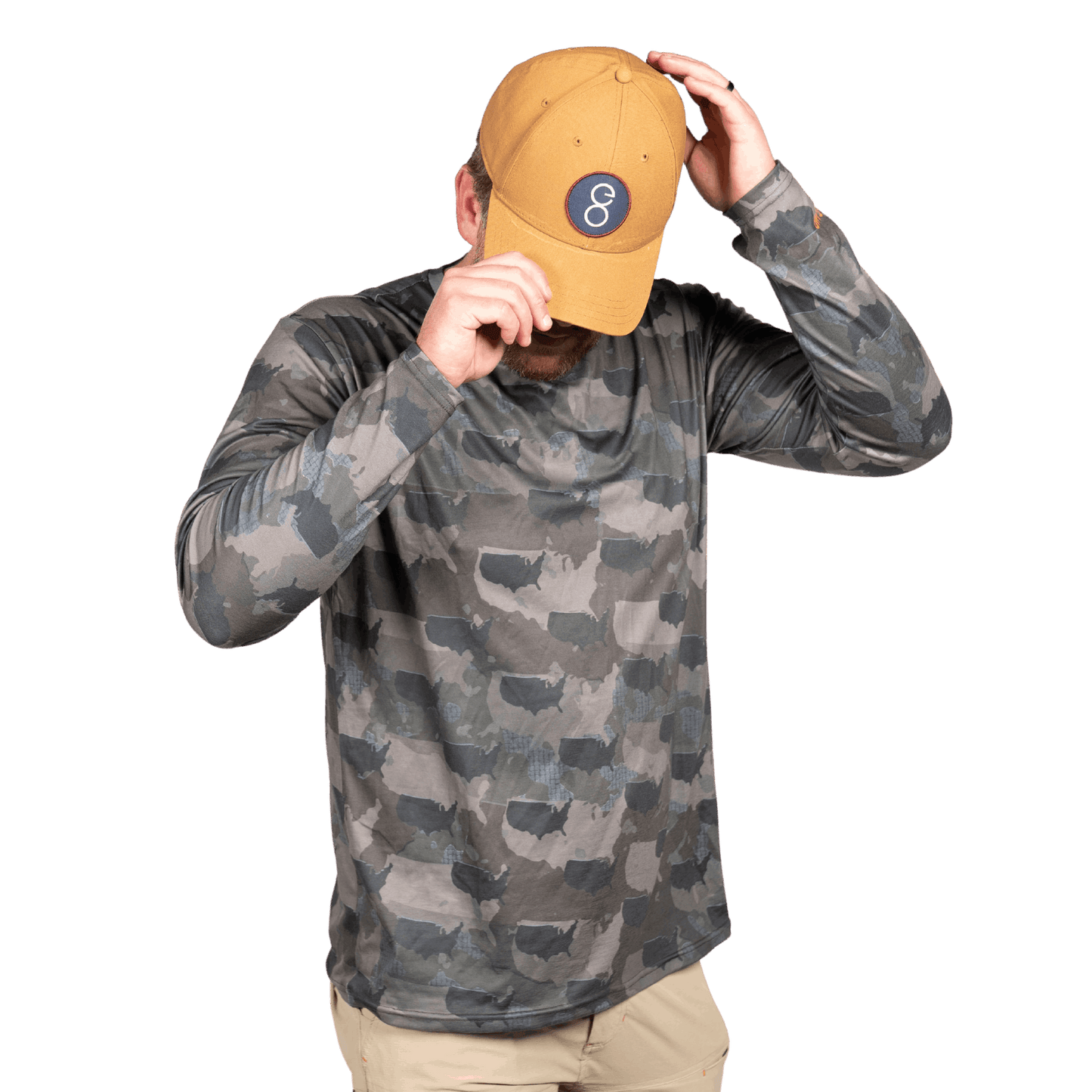 USA Camo - Long Sleeve Shirt