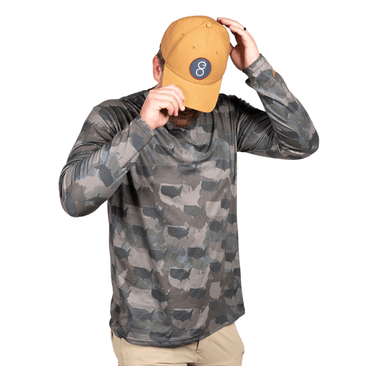 USA Camo - Long Sleeve Shirt