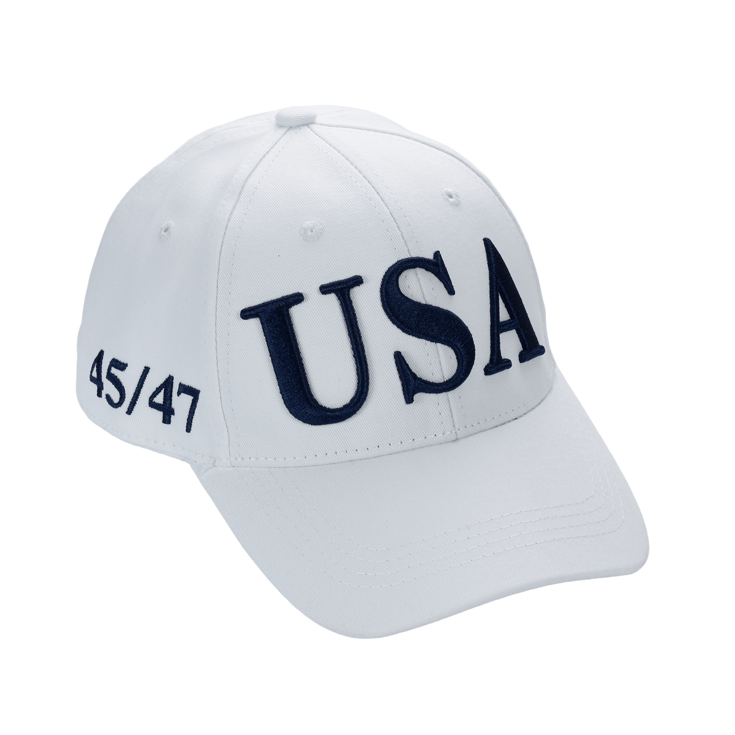 USA Premium Cotton Twill Patriot Cap – American Flag Dad Hat, Embroidered Hat