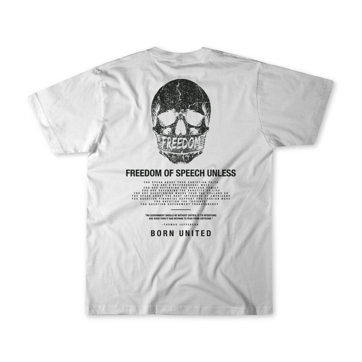 Freedom of Speech - White