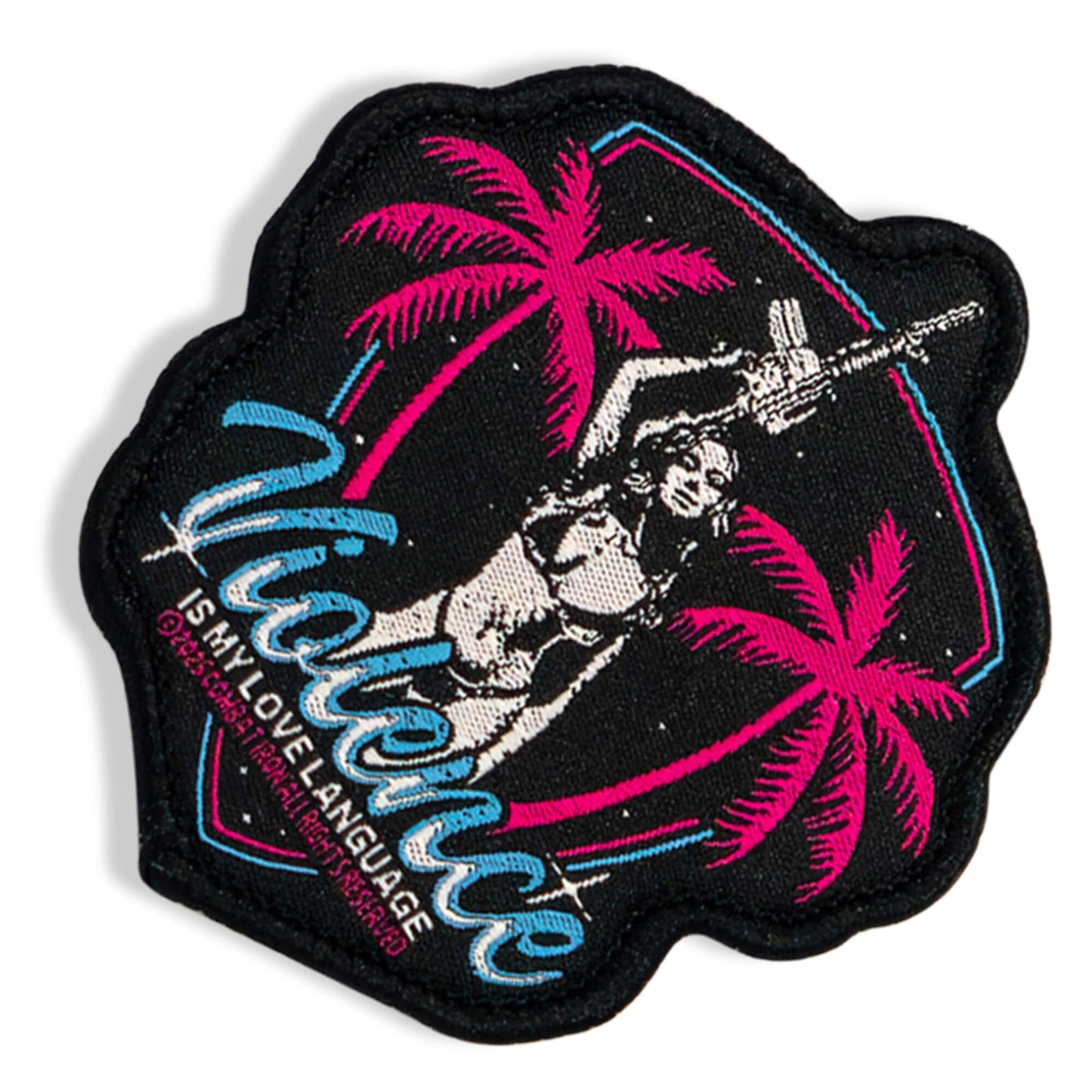Violence Is My Love Language Velcro Patch