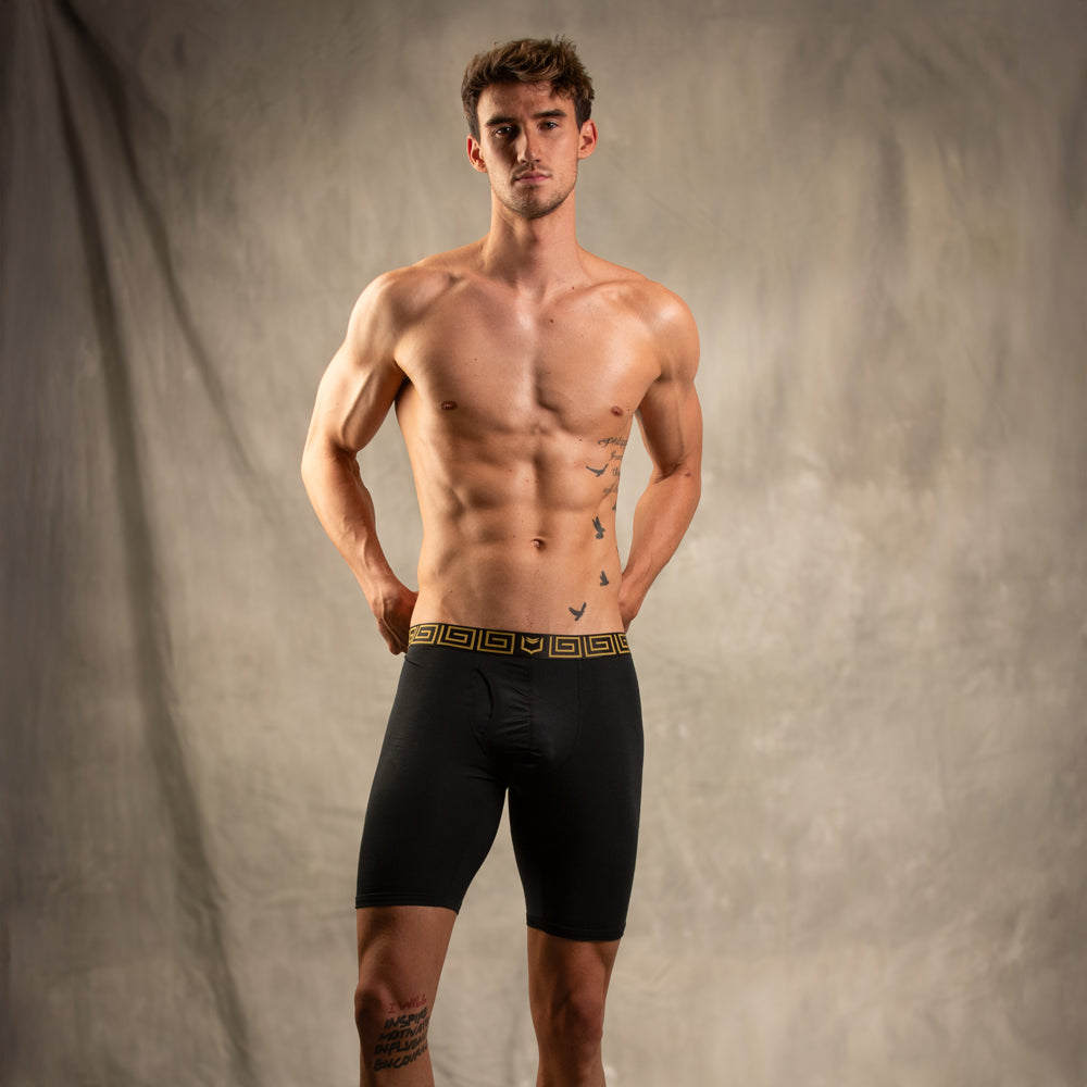 SHEATH V Modal Men's Pouch Boxer Brief 8"