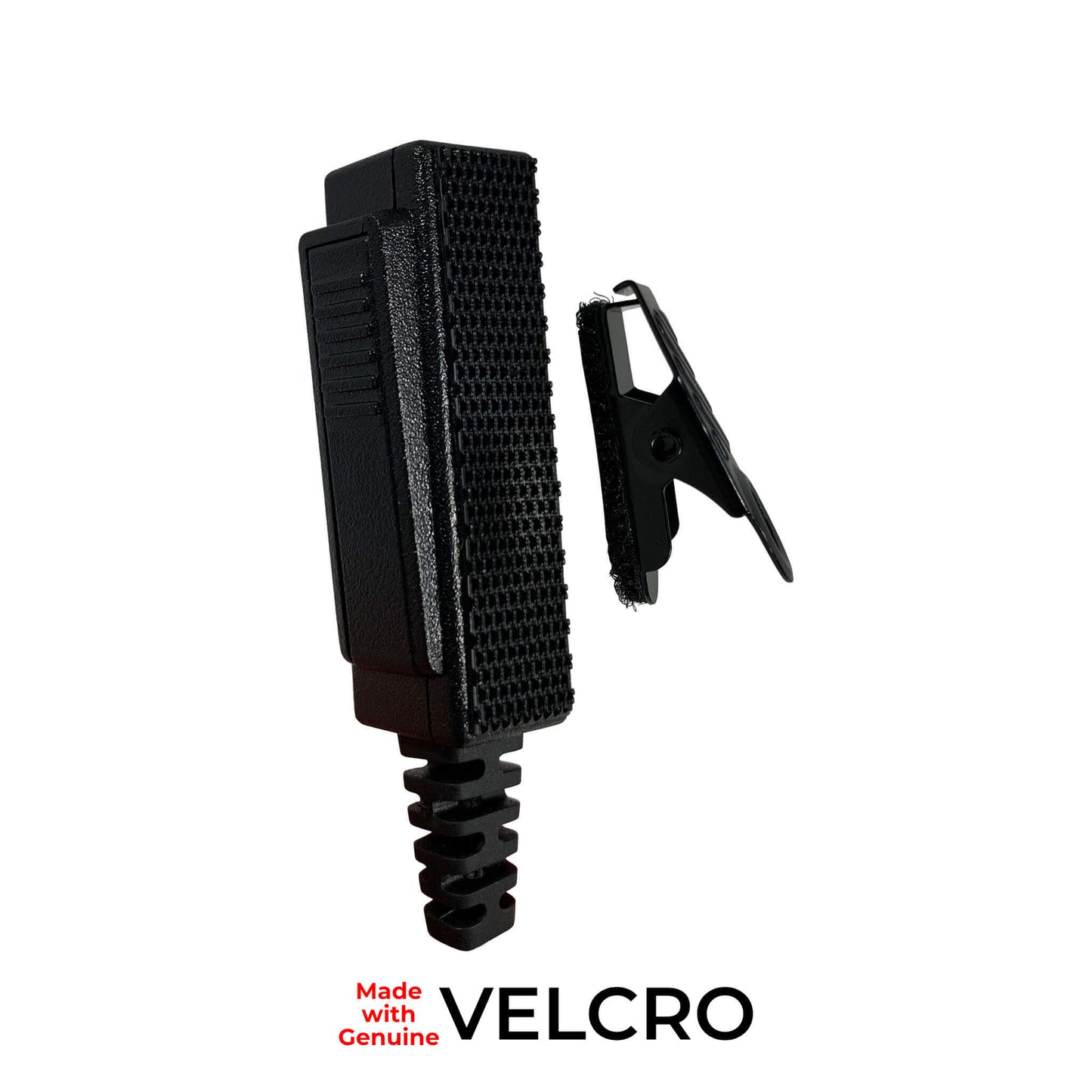 Velcro Mic & Earpiece Radio Kit w/ Quick Disconnect (Hirose) - EF Johnson 51SL ES, ASCEND ES, 5000, 5100, 7700, STEALTH SERIES, 5300, 7700, Kenwood VP900, VP600 & More