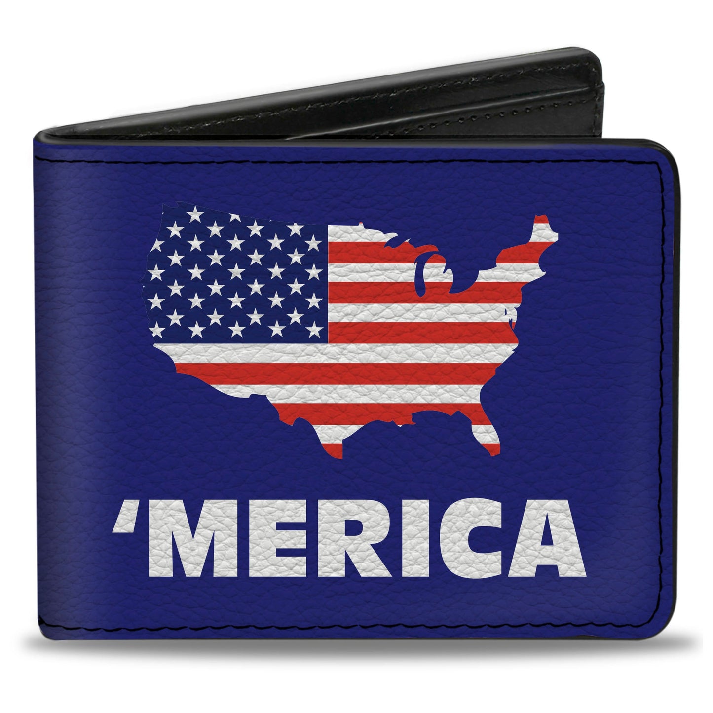 'MERICA USA Silhouette Bi-Fold Wallet – World Cup 2026 Fan Gear