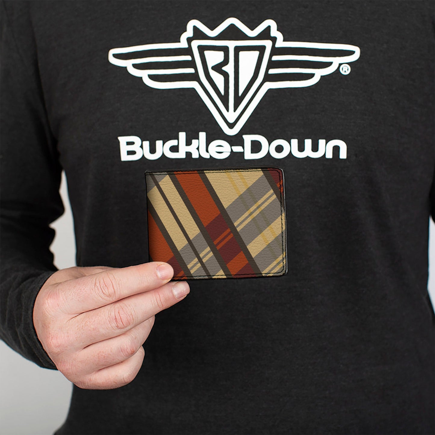Bi-Fold Wallet - Americana Plaid X