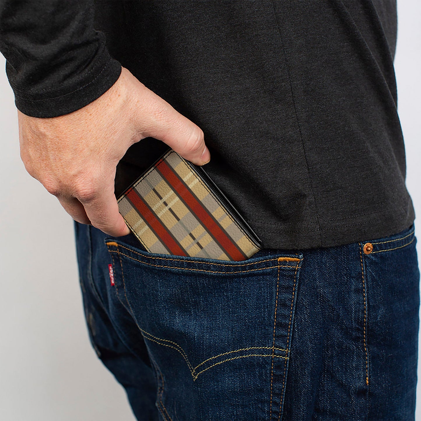 Bi-Fold Wallet - Americana Plaid