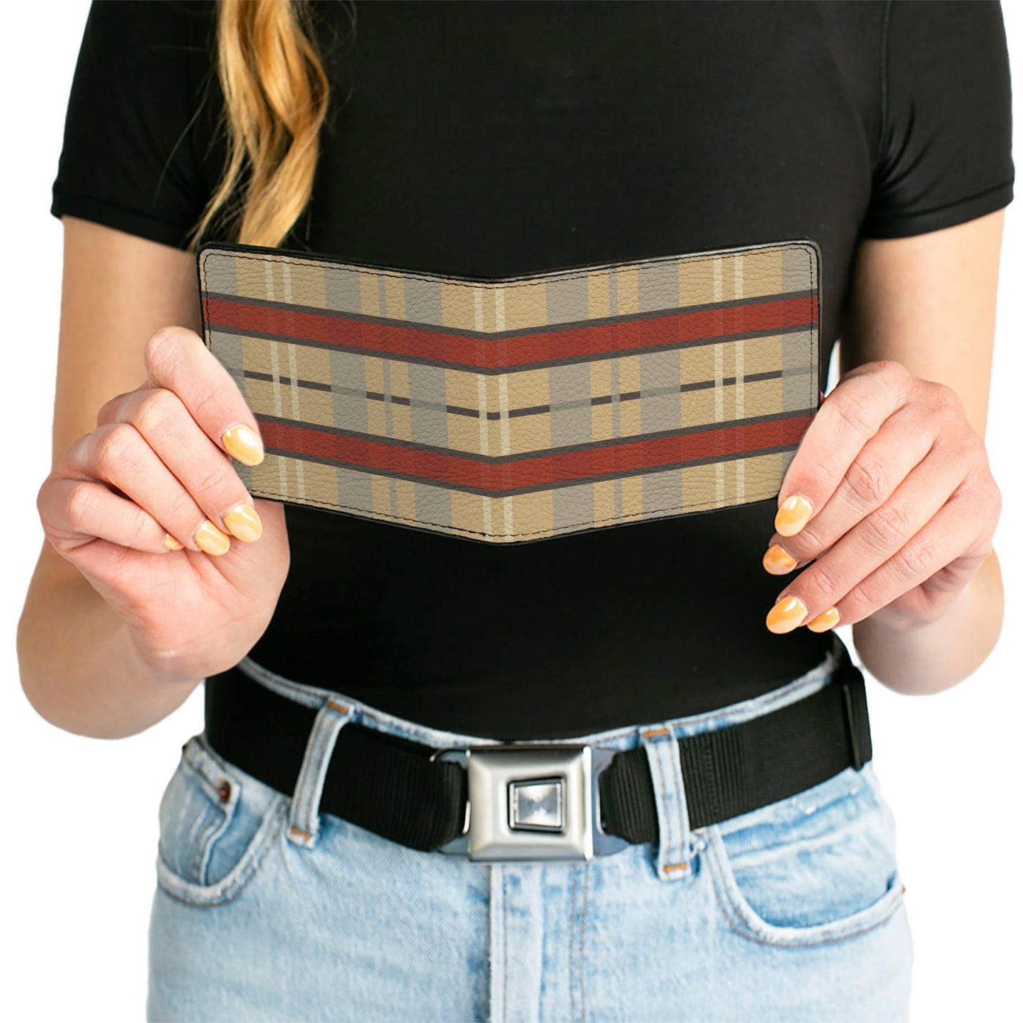 Bi-Fold Wallet - Americana Plaid