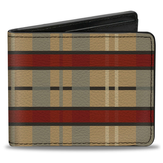 Bi-Fold Wallet - Americana Plaid