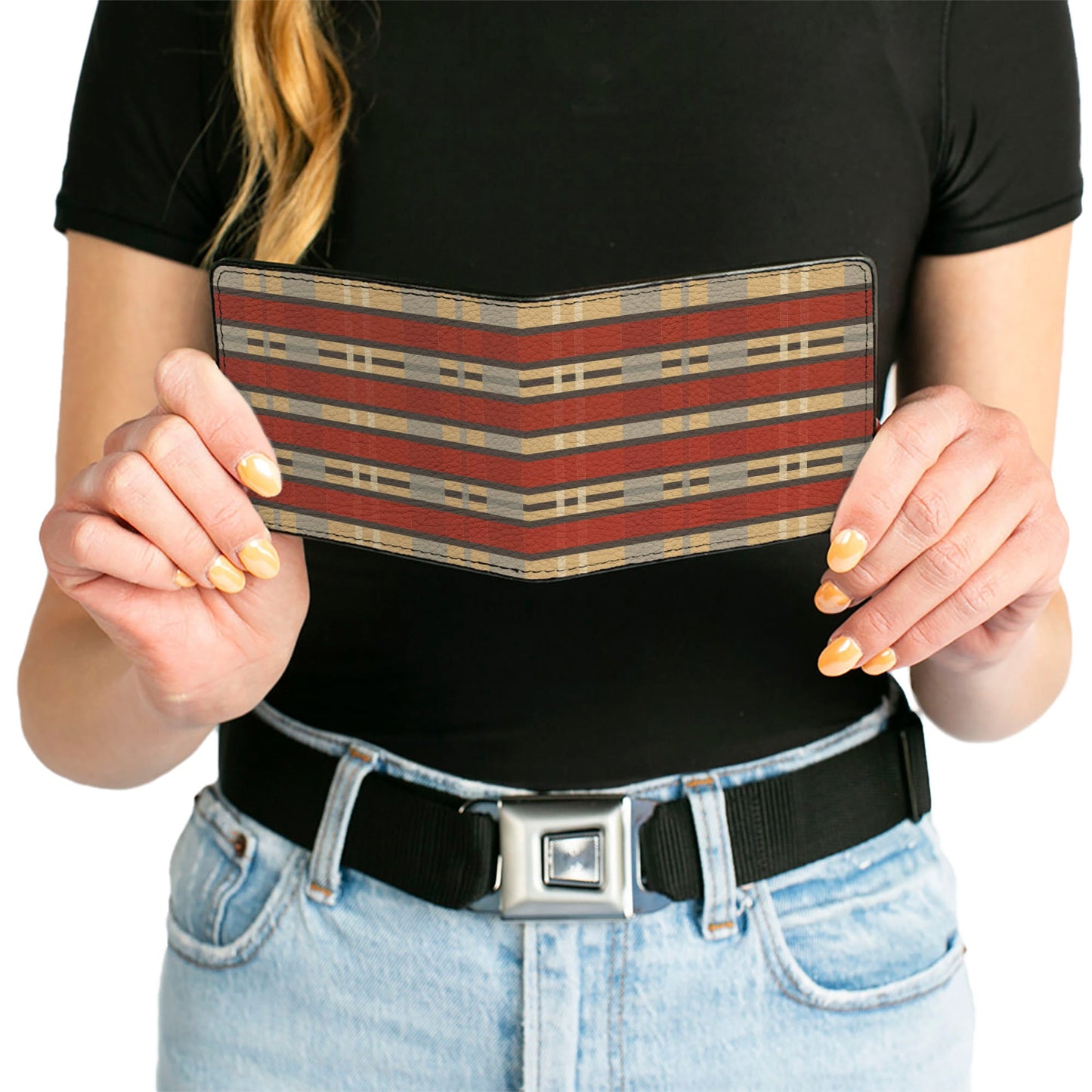 Bi-Fold Wallet - Americana Plaid2