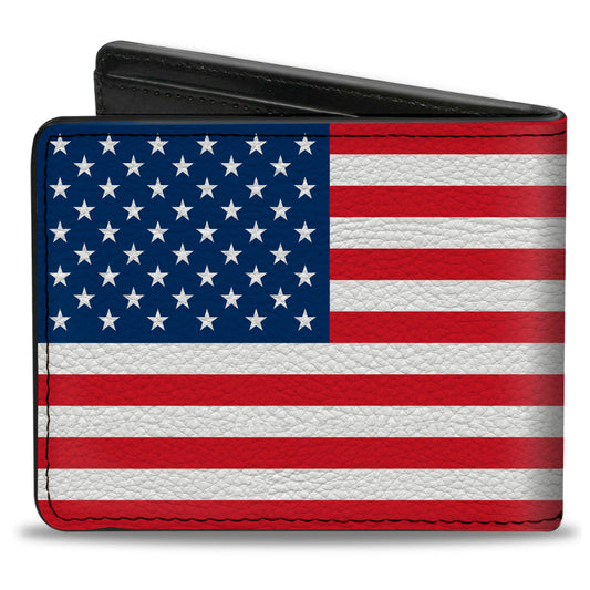 Bi-Fold Wallet - United States Flag