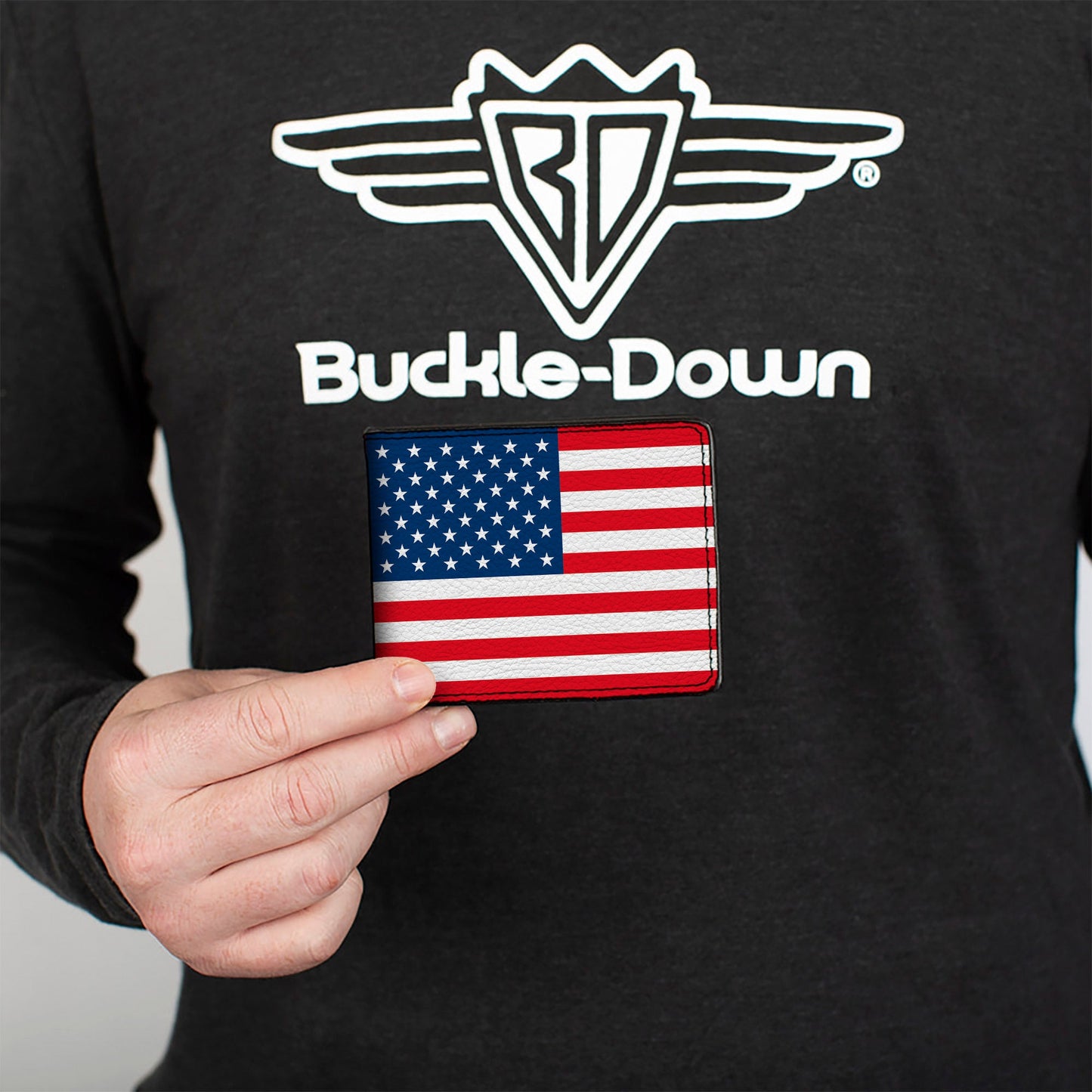 Bi-Fold Wallet - United States Flag