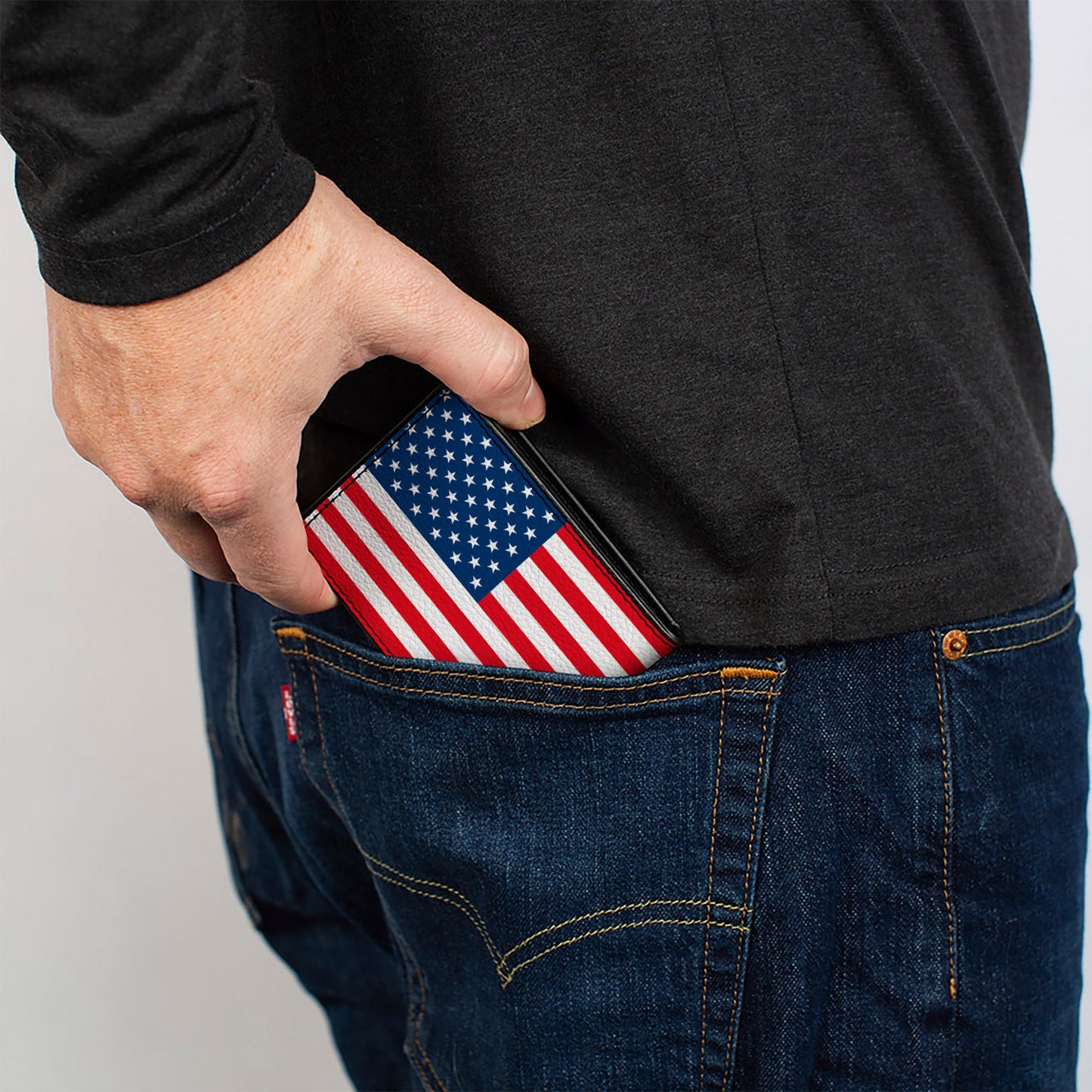 Bi-Fold Wallet - United States Flag