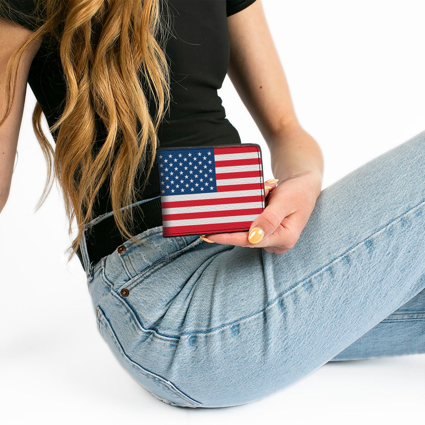 Bi-Fold Wallet - United States Flag