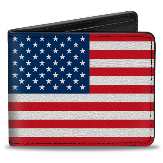 Bi-Fold Wallet - United States Flag