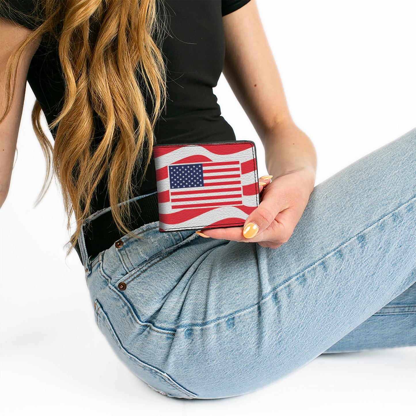 Bi-Fold Wallet - Global Soccer Cup Series United States Spirit Flag