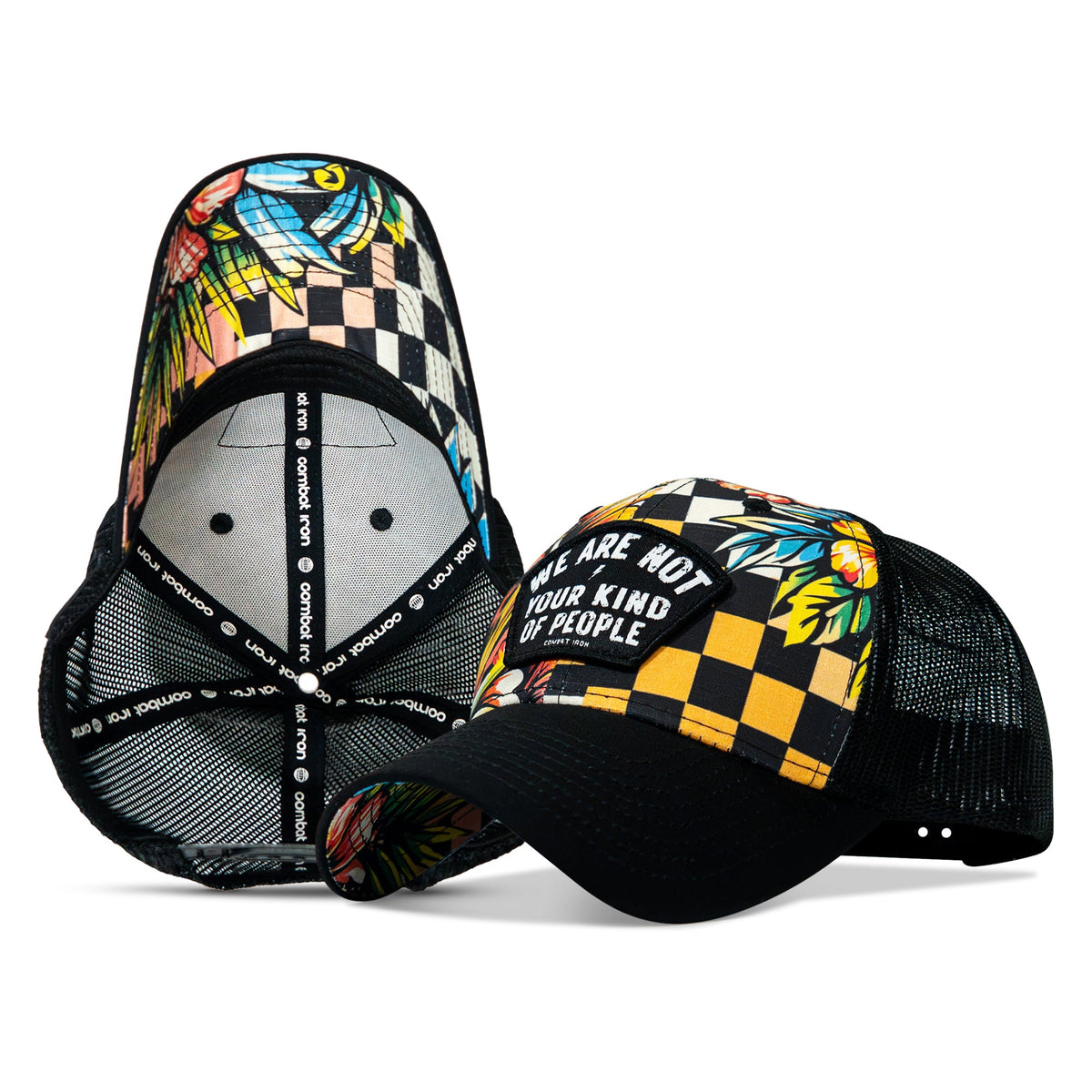 We Are Not Your Kind Of People Patch Original Ripstop Snapback Hat