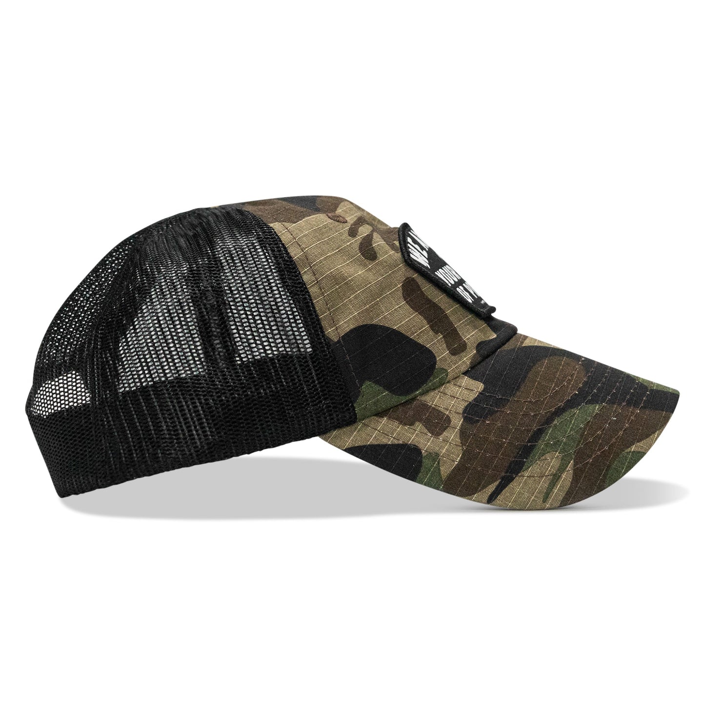 We Are Not Your Kind Of People Patch Tactical Ripstop Mesh Snapback Hat