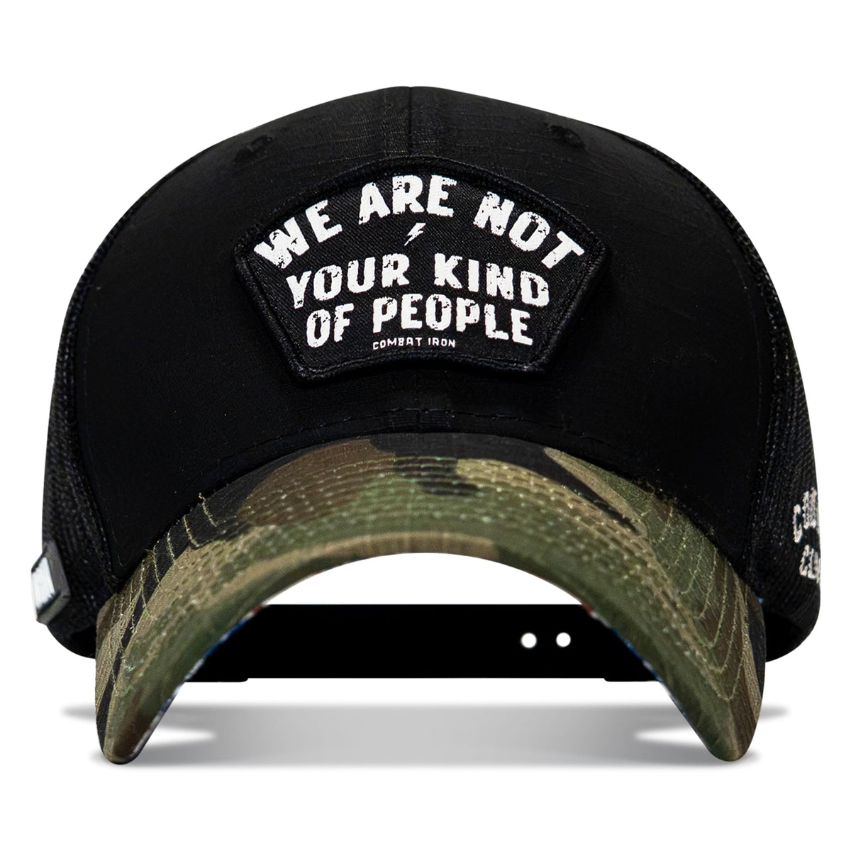 We Are Not Your Kind Of People Patch Original Ripstop Snapback Hat