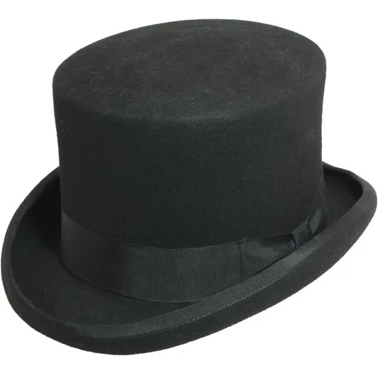 Scala Bamboozle - Wool Felt Top Hat (Closeout)