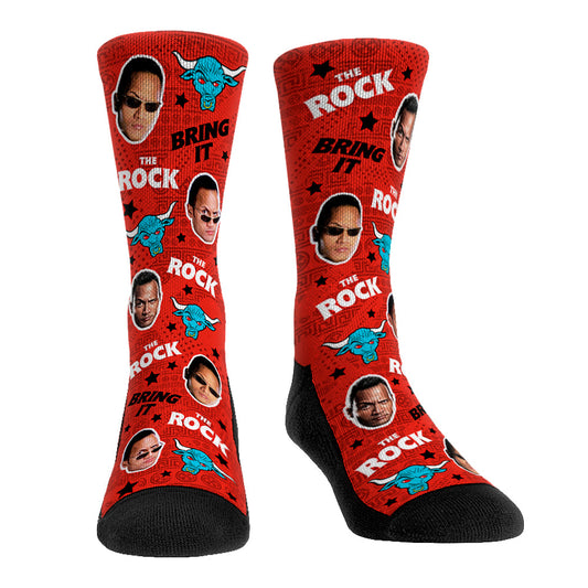 The Rock - Faces All-Over