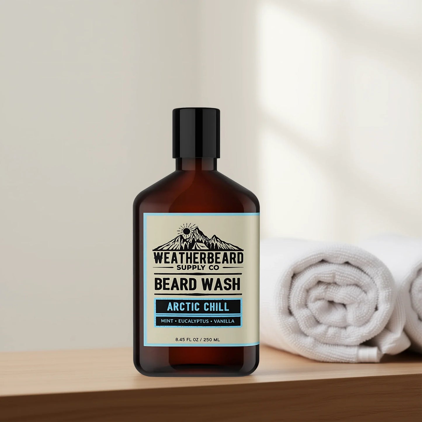 Arctic Chill Beard Wash - Mint, Eucalyptus, Vanilla