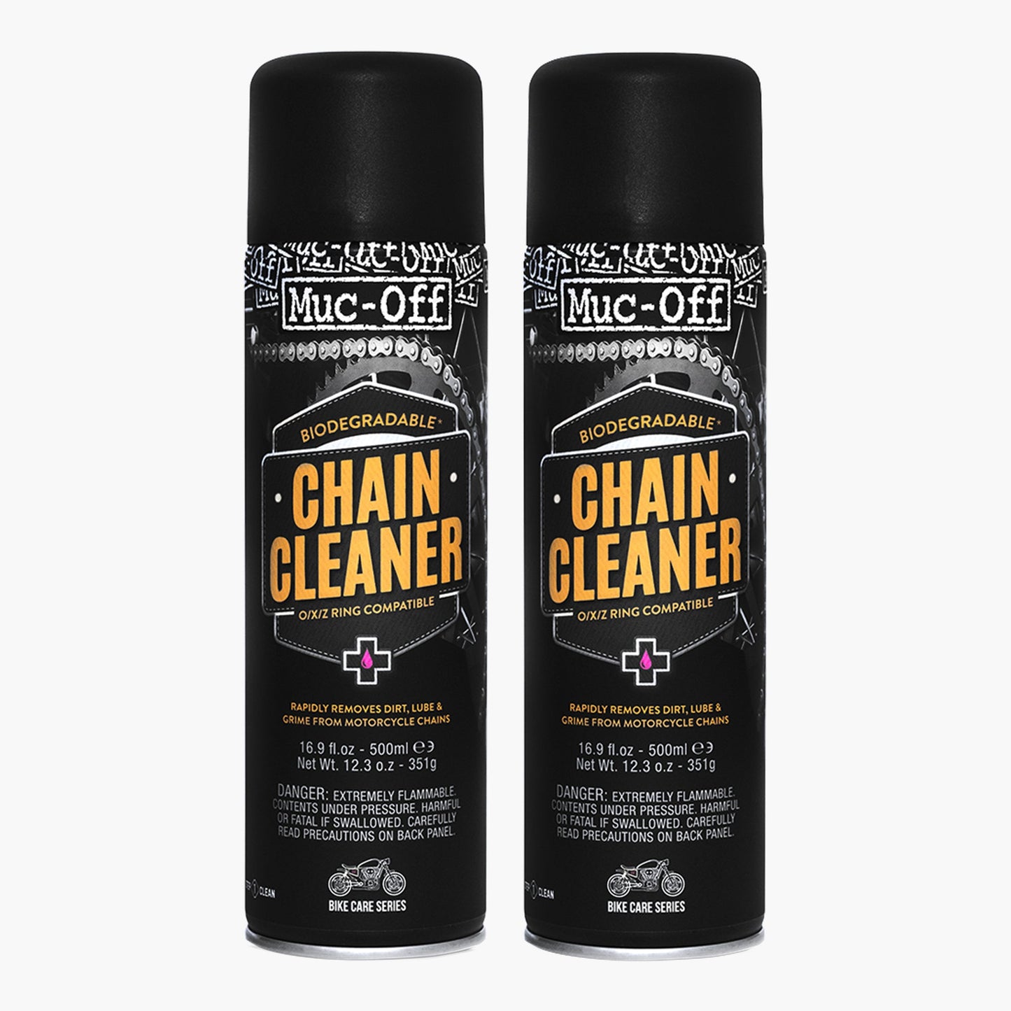 2 x Motorcycle Chain Cleaner 16.9 fl oz