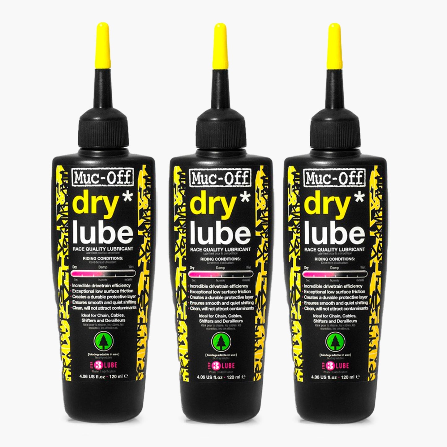 3 x Dry Weather Lube 4.1 fl oz