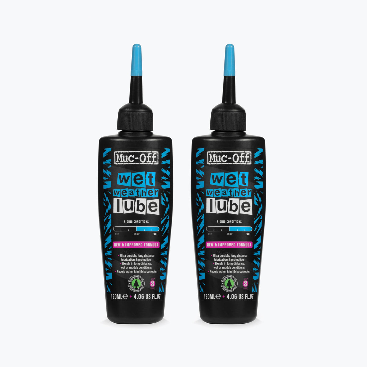 2 x Wet Weather Lube - 4.1 fl oz