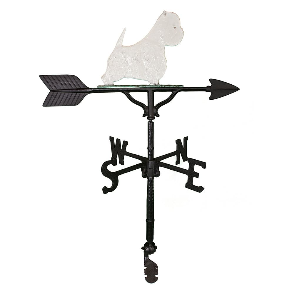 West Highland Terrier 32" Weathervane | Patriot Forged in the USA
